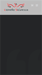 Mobile Screenshot of lionellosicurezza.com