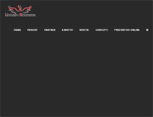 Tablet Screenshot of lionellosicurezza.com